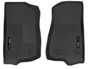 Fits 18- Jeep JL 2/4 Door Front Floor Liner Black by Husky Liners 54531 - Picture 1 of 1