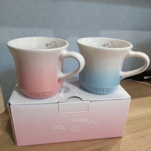 Le Creuset x JAL in-flight limited edition Mug 250ml Set of 2 New From Japan - Picture 1 of 8