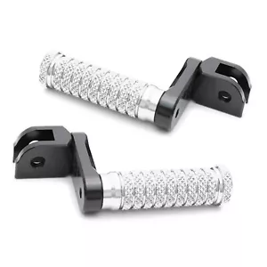 POLE Front 40mm Lowering Foot Pegs Silver For Ducati Sport 1000 /S/BP All Year - Foto 1 di 6