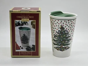 Spode Christmas Travel Mug Tree Polka Dot Collection | 8-Unzen Kapazität - Bild 1 von 8