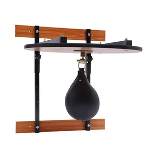 Wall Mounted Adjustable Speed Bag Platform Kit Swivel Punching Fitness Training - Picture 1 of 11