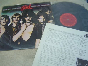 GIRL SHEER GREED 1982 KOREA LP 12" w/INSERT def leppard - Picture 1 of 3
