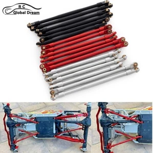 6Pcs Metal Suspension Link Pull Rod Full Set For 1/10 Axial RBX10 Ryft RC Car - Picture 1 of 15