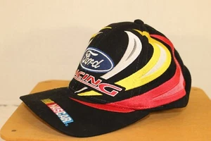 Cappello berretto baseball splash regolabile vintage Ford Racing anni 90 ricamato NASCAR - Foto 1 di 9