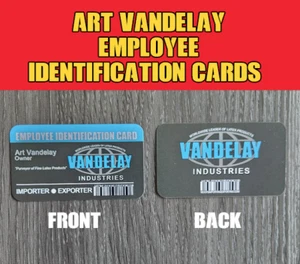 25 Art Vandelay Business Cards! Free shipping! Retro Art Parody George Costanza - Picture 1 of 5