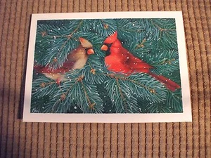 5 Tarjetas de Navidad Cardinal con Sobres Blancos Snowflake Studios - Imagen 1 de 4