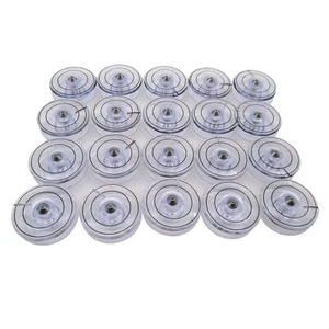 20 PCS Plastic BOBBINS FOR Singer 6235 6250 6251 6267 6268 9117 9124 9137 9143 - Picture 1 of 2
