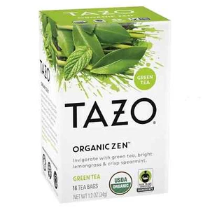 Bolsas de té TAZO té verde regenerador orgánico té zen 16 unidades - Imagen 1 de 1