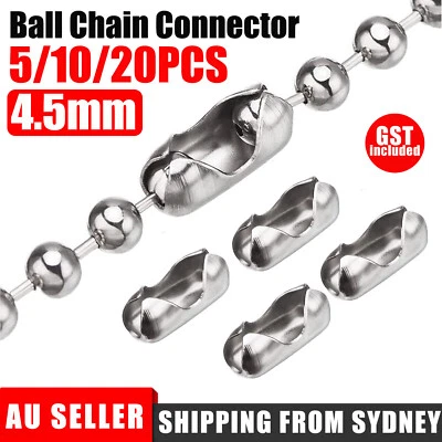 UP 20x Connector Roman Roller Blind Ball Chain Cord Joiner Vertical Holland Part - image 1 of 4