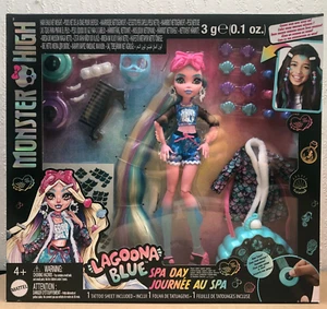 Monster High™ Spa Day LAGOONA BLUE Spielset | Puppe + Haarkreide + Zubehör  4+ - Bild 1 von 6