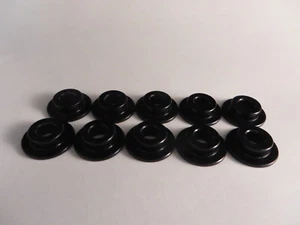 Doc Wob  universal alloy m6 plastics washers spacers 10 pack black 6210 - Picture 1 of 1