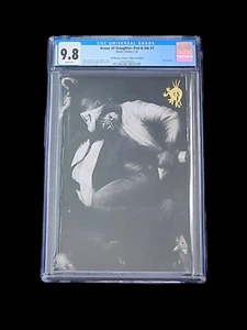 House of Slaughter #1 24k Gilded Pen & Ink CGC 9.8 Andrew Curry Megacon LTD 100 - Picture 1 of 2
