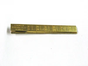 Vintage Chadwick Anodized Aluminum Measure Clip Hemmer Japan - Picture 1 of 2