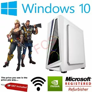 Gaming PC Ultra Fast i3 i5 i7 16GB RAM 512GB SSD 2TB GTX 1660 RTX 2060 Windows10 - Picture 1 of 6