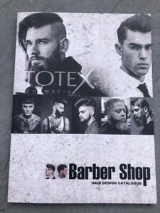 BARBER SHOP MEN HAIR DESIGN CATALOGUE MAGAZINE BY TOTEXUK COSMETIC UK SELLER