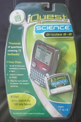 Brand New!! Leap Frog i Quest Cartridge - Science Grade 6-8 - NEW Sealed - Image 1 of 2