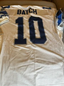 DETROIT LIONS #10 CHARLIE BATCH SIGNED 1999 GAME JERSEY SIZE 50 New - Picture 1 of 8