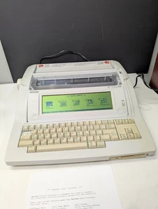 Brother WP-1700MDS Word Processor Typewriter * Ink Ribbon Required * - Picture 1 of 14