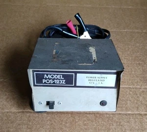 ZASILACZ POS 123Z DC REGULOWANY 13,8VDC 3A DO STACJI BAZOWEJ RADIA CB/HAM  - Zdjęcie 1 z 5