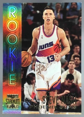 Steve Nash 1996-97 Topps Stadium Club RC #R12 Suns - Image 1 of 4