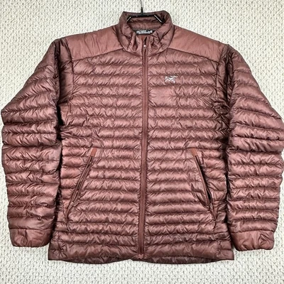 Arcteryx Cerium SL Down Puffer Jacket Mens S Maroon Zip Up Packable Lightweight - Image 1 of 4