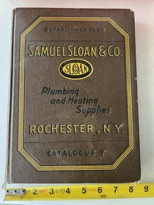 Vintage 1932 Samuel Sloan & Co Catalog Plumbing & Heating Supplies Rochester NY - Picture 1 of 11