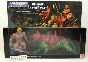MOTU, He-Man conmemorativo y gato de batalla, paquete de 2, caja sellada, sin usar, en caja original, figura, sin usar, en caja - Imagen 1 de 6