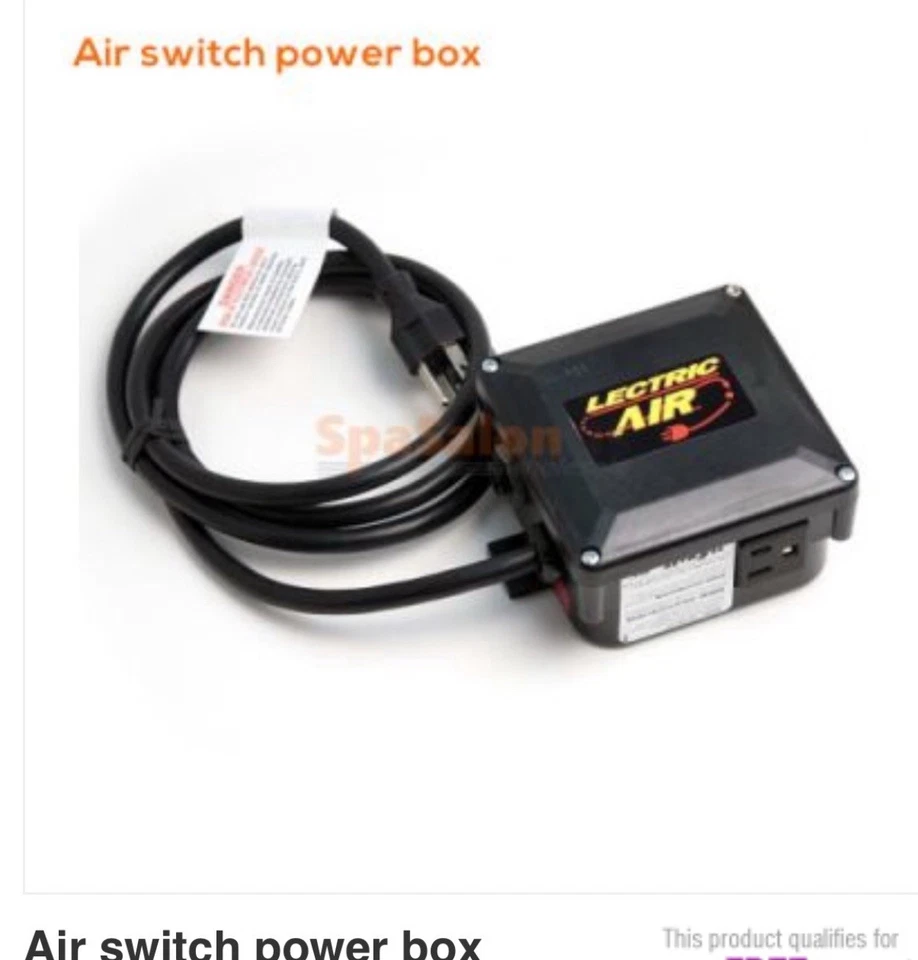 Interruptor de aire Water Inc - 2 enchufes WI-ENV-AS2-PN níquel pulido #1987 L10 - Imagen 1 de 1