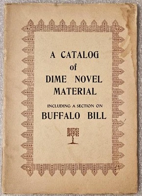 Catalog of Dime Novel Material 1936 - Bragin, Hayes - limited numbered - Image 1 of 4