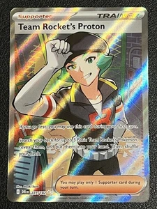 Team Rocket's Proton Full Art - 227/182 - Pokemon Sv10: Destined Rivals - Mint - Bild 1 von 2