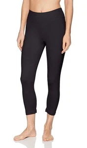 Danskin Women's Signature Yoga Capri Leggings Black Large New NWT - Picture 1 of 2
