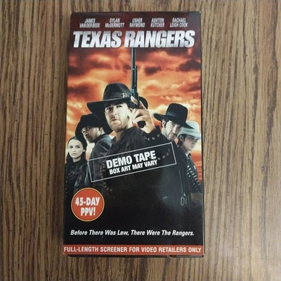 Texas Rangers Movie Film Demo Copy Promo VHS - Image 1 of 4