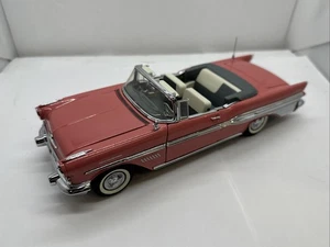 Franklin Mint 1957 Pontiac Bonneville, 1:24 Scale, Boxed, Great Condition Bx3 #2 - Picture 1 of 16