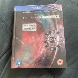 INTERSTELLAR: 2014 LIMITED 2 DISC BLU-RAY & Booklet ( DIGIBOOK) New/Sealed - Picture 1 of 3