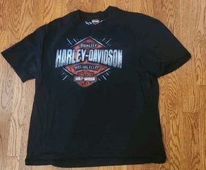 Harley Davidson Fresno T Shirt XL Biker Built Riders For Riders 2016 - Bild 1 von 5