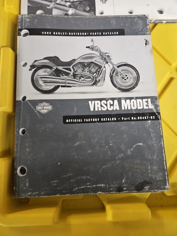 Harley-Davidson VRSC V-Rod 2002 manual de catálogo de piezas 99457-02 Foto 1 de 1