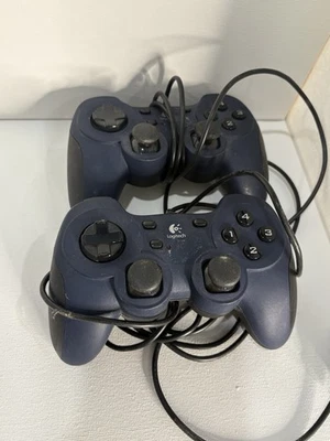 Set of 2 Logitech Dual Action Wired USB Game Controllers - Pre-Owned - Image 1 of 4
