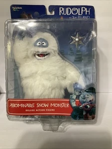 ABOMINABLE MONSTRUO DE NIEVE Rudolph & The Island Of Misfit Toys FIGURA DE ACCIÓN DE LUJO - Imagen 1 de 2