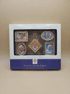 Hallmark Keepsake The Family Tree Starter Kit Mini Marco Adornos Dorado Foto 1 de 4