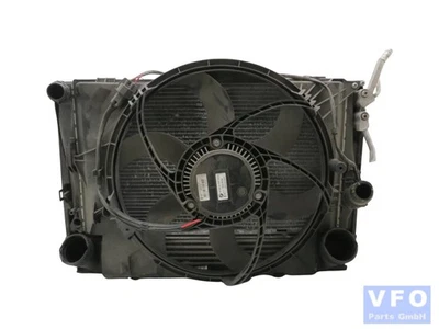 Pacchetto Radiatore Ventola Elettrica Originale BMW E87 123d Condensatore - Immagine 1 di 4