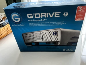 G Raid 3 Tb Thunderbolt external hard drive - Picture 1 of 7