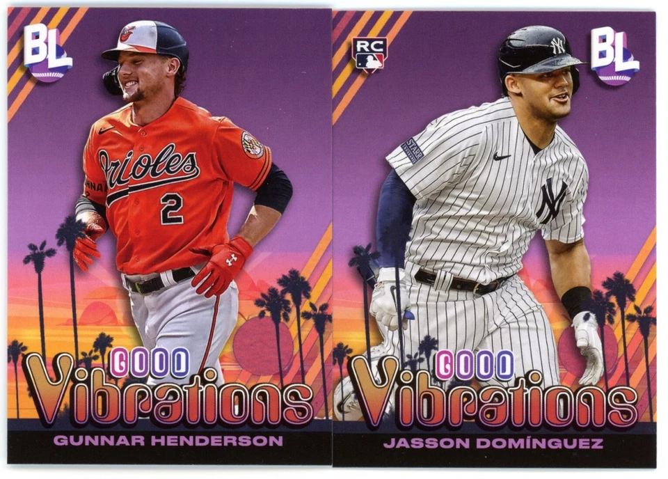 2024 Topps Big League Baseball Good Vibrations -Complete Your Set Update 4/2 - Image 1 of 1