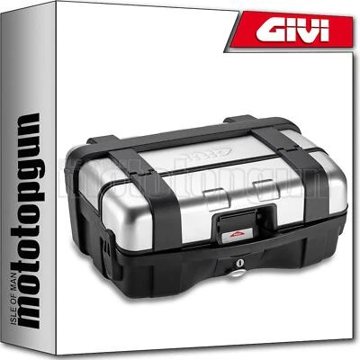 GIVI TRK33N TOP CASE + SUPPORT TREKKER HONDA XL 1000 V VARADERO / ABS 2008 08 - Photo 1/3