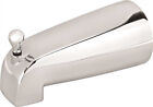 Proplus 159695 SLIP-ON BATHTUB SPOUT WITH PULL-UP DIVERTER, CHROME