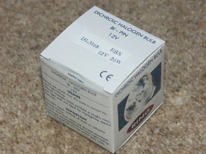 Ring DLM68 Dichroic Reflector Halogen Lamp 12V 20W Bi-Pin MR16 12deg.Beam Angle - Picture 1 of 9
