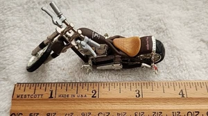 Mini motocicleta diecast WCC 2204 escala 1:31 - marrón y tostado - Imagen 1 de 10
