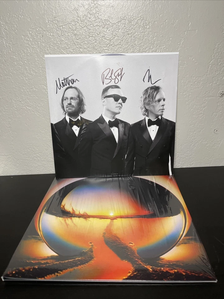 Cage the Elephant Neon Pill SIGNED SweeTart Colored Vinyl New Sealed SHIPS TODAY - Image 1 of 1