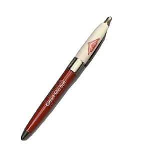 Bolígrafo retráctil rojo y blanco Hotpoint de colección - W. Bronstein Co. Bronx - Imagen 1 de 7