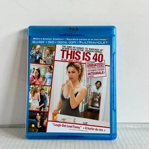 This Is 40 (2012) Paul Rudd, Leslie Mann Comedy Blu-ray - Picture 1 of 2