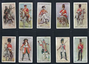 PLAYER - REGIMENTAL UNIFORMS (BLUE) - FULL SET OF 50 CARDS - Picture 1 of 10